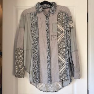 Free people button down